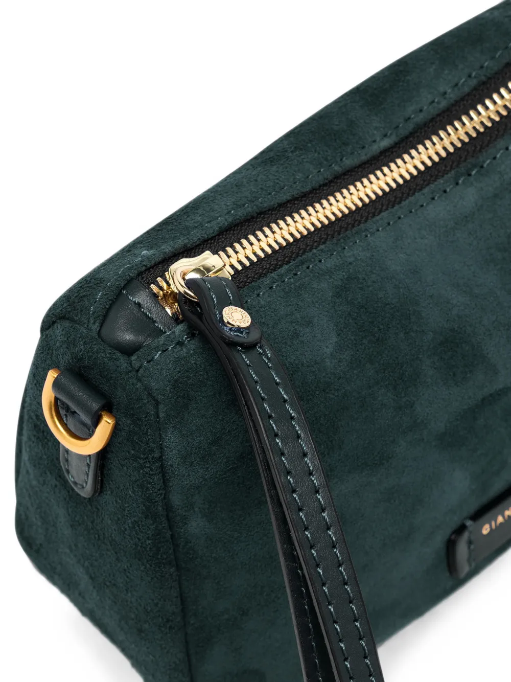 GIANNI CHIARINI Kleine Nora suède buidel Groen