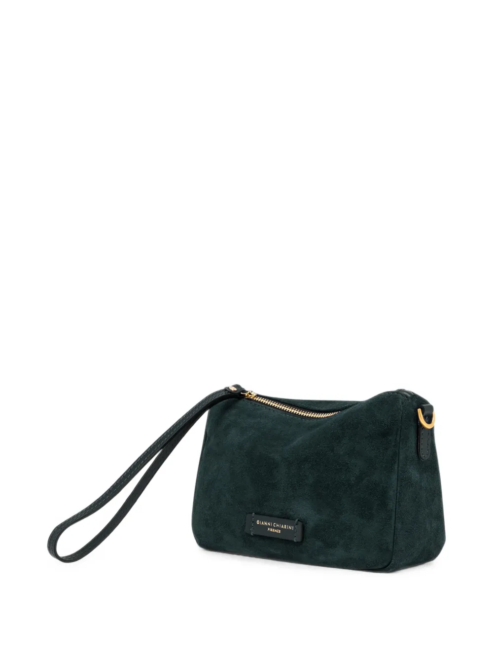 GIANNI CHIARINI Kleine Nora suède buidel Groen