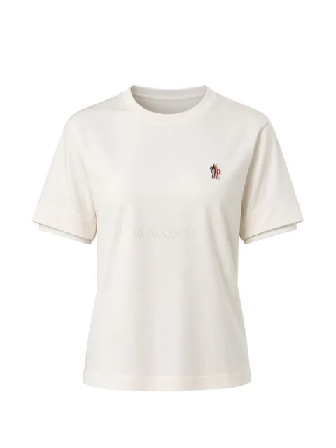 Moncler Grenoble logo-patch T-shirt