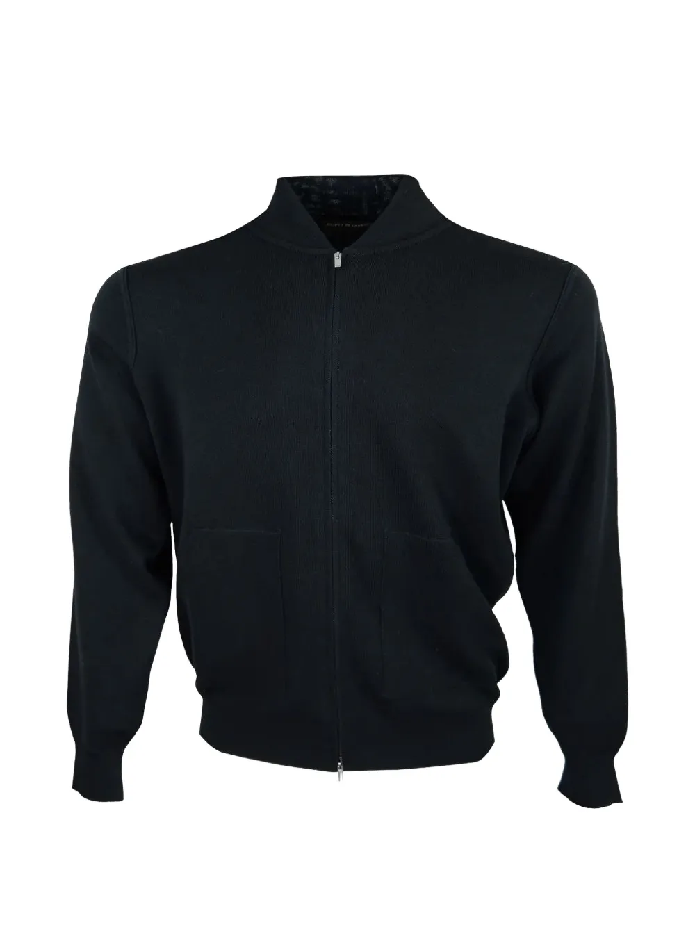 Filippo De Laurentiis zip-up bomber jacket - Nero