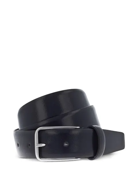 BGM LABEL buckle-fastening leather belt