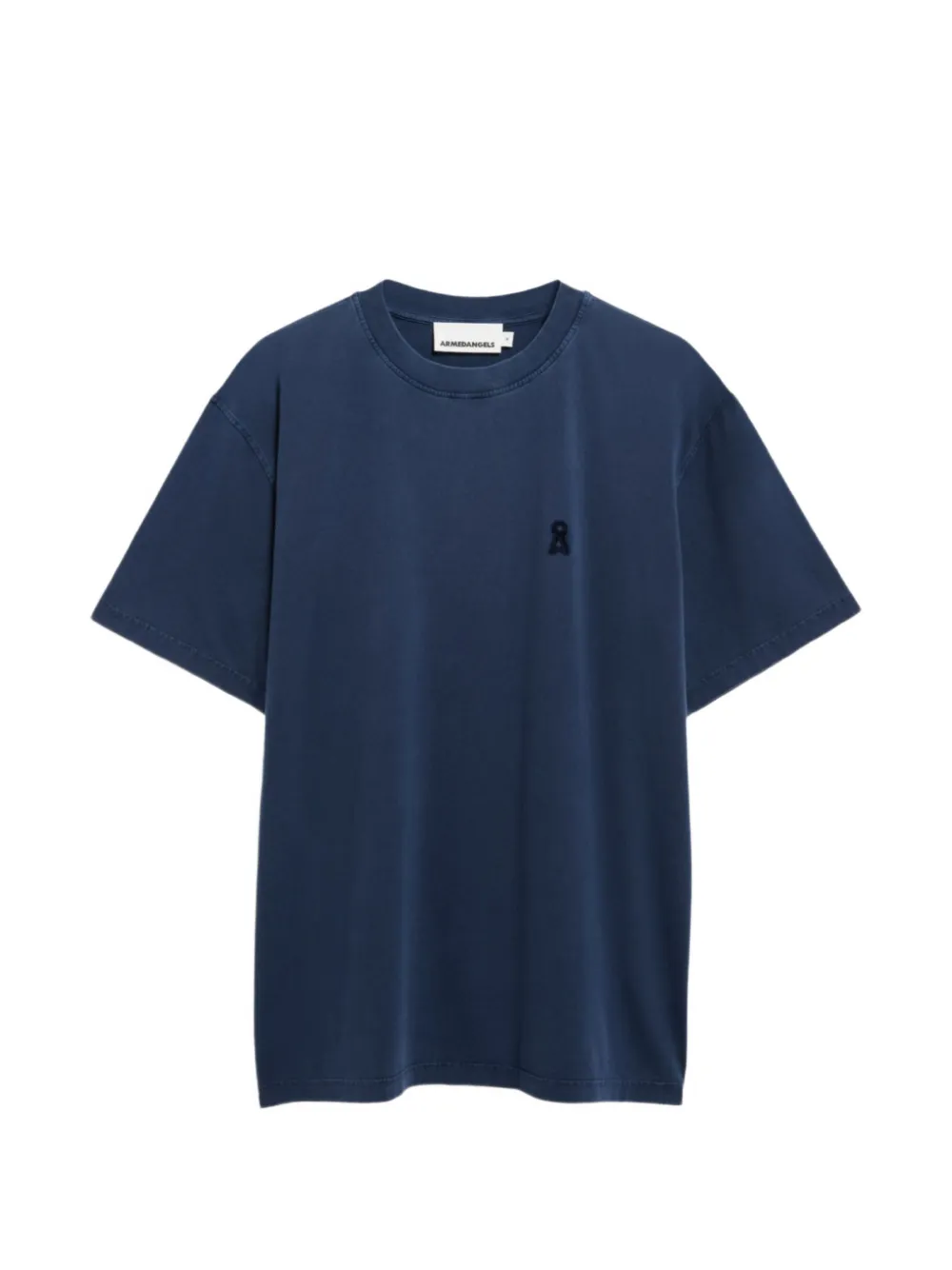 ARMEDANGELS logo-embroidered Maarkos T-shirt
