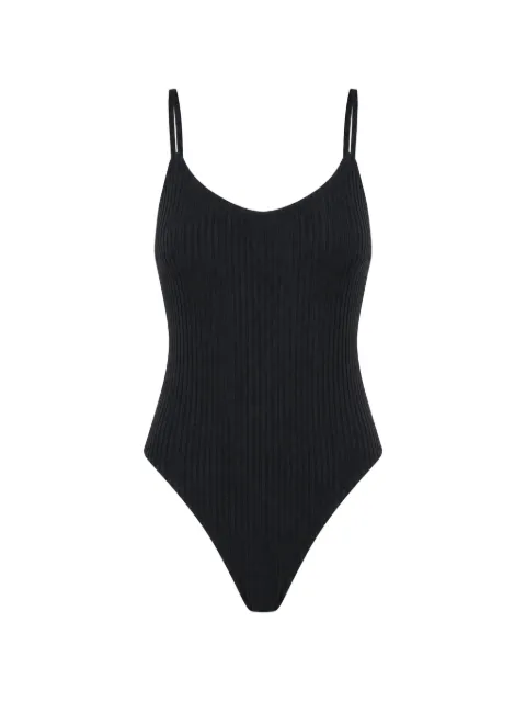 Rip Curl ribbed-knit swimsuit