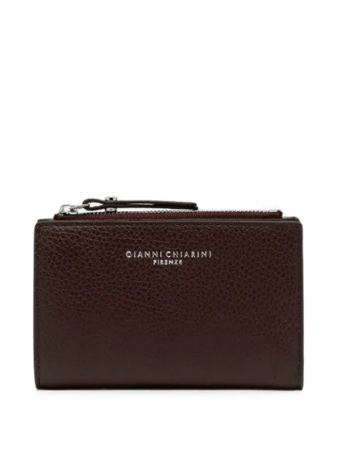 GIANNI CHIARINI grainy leather wallet