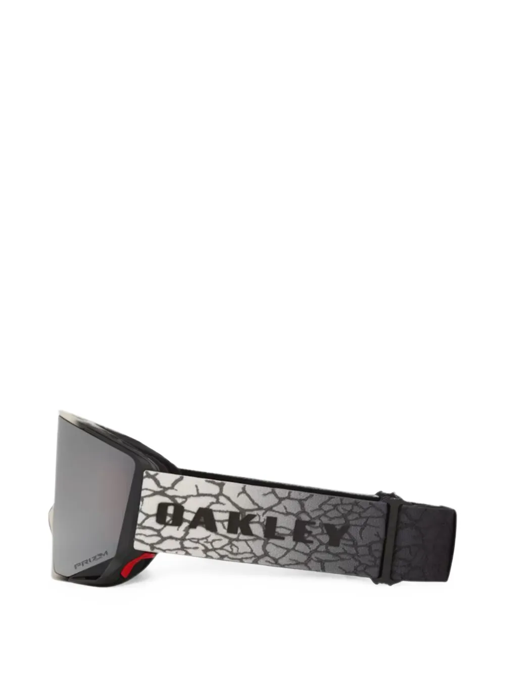 Oakley Prizm zonnebril met gebarsten effect Zwart