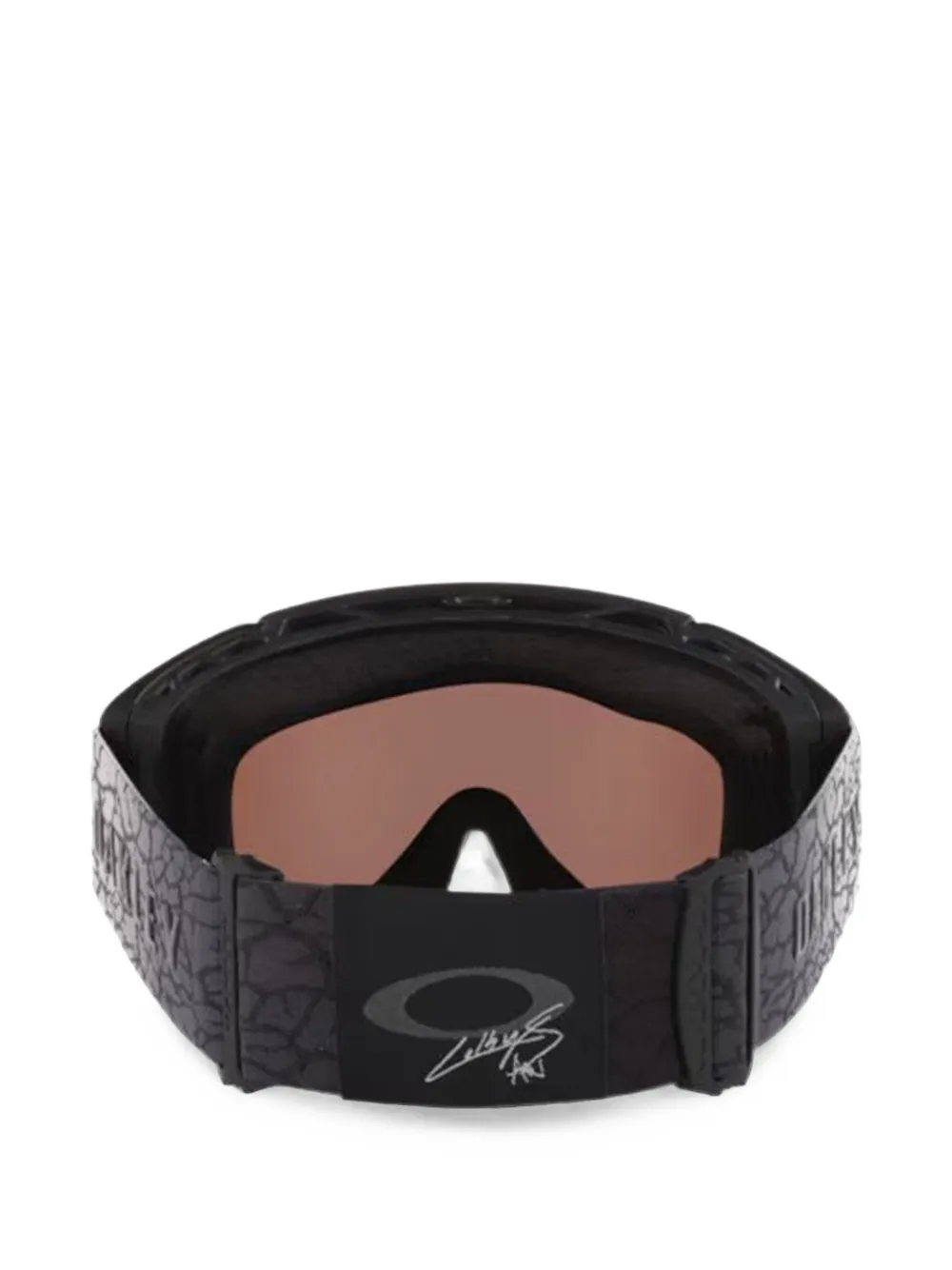Oakley Prizm zonnebril met gebarsten effect Zwart