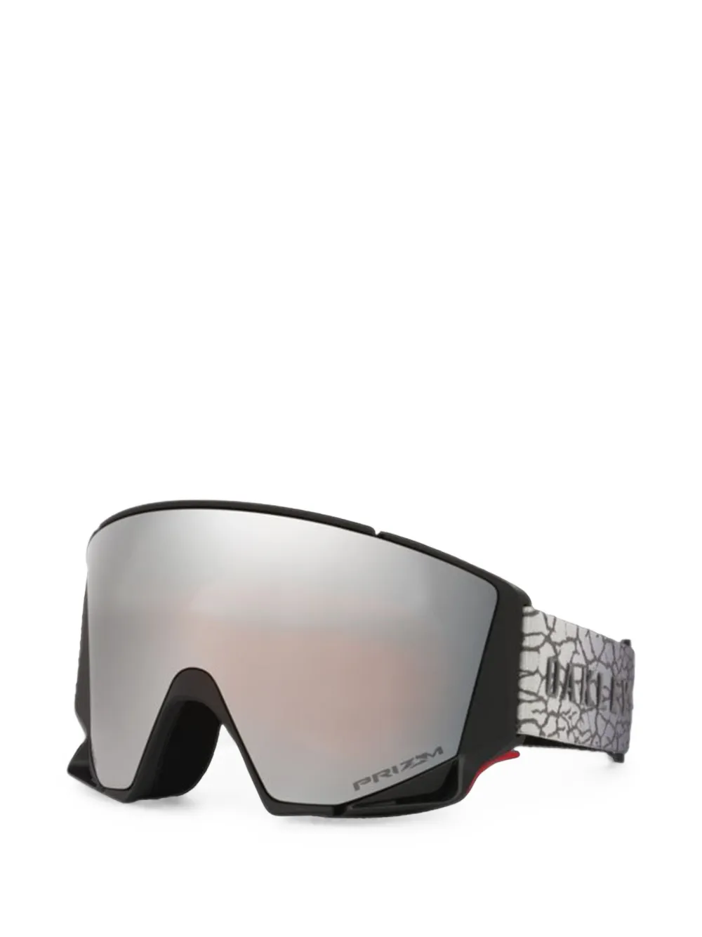Oakley Prizm zonnebril met gebarsten effect Zwart