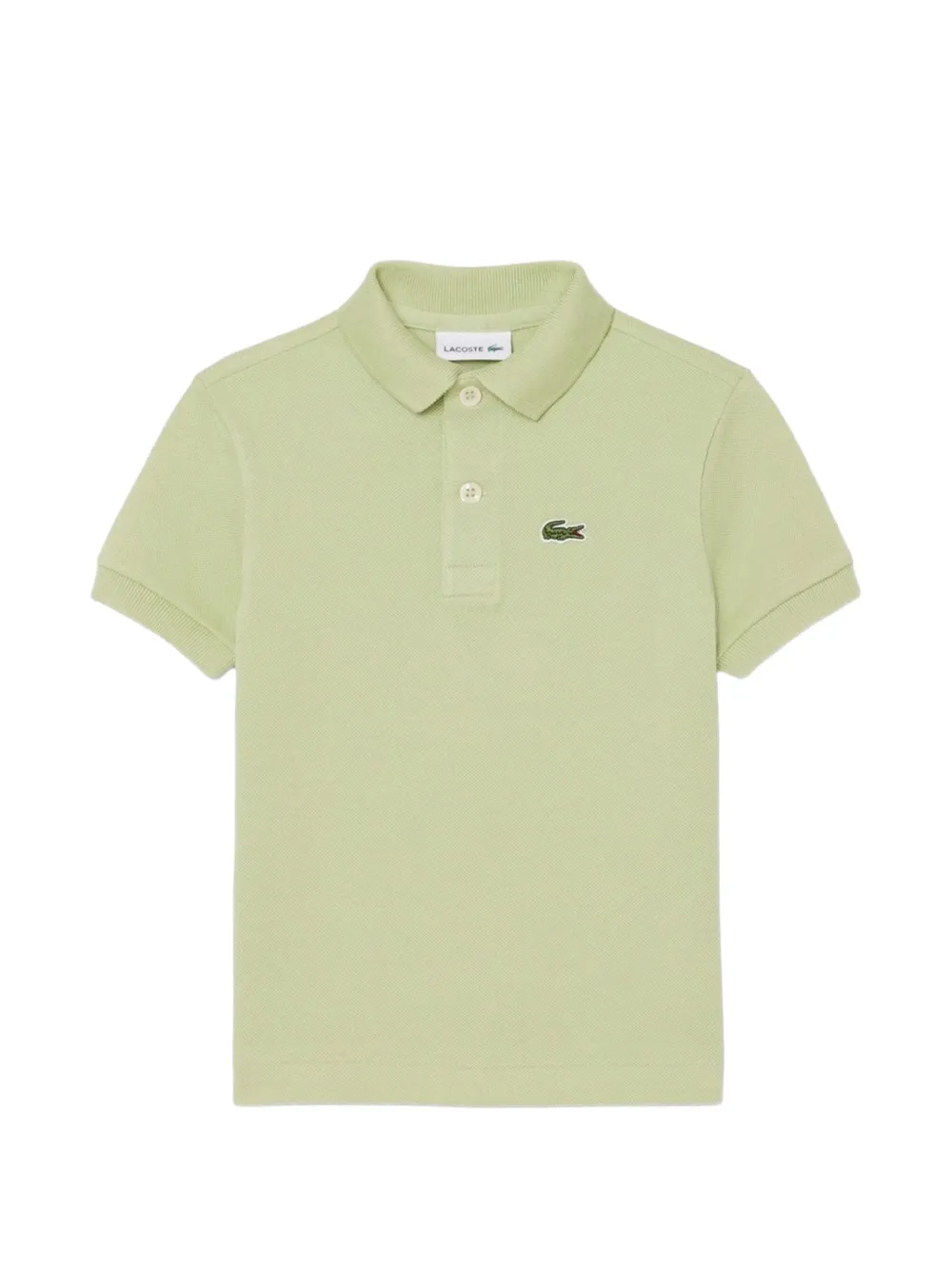Lacoste Kids Piqué poloshirt met logopatch Groen