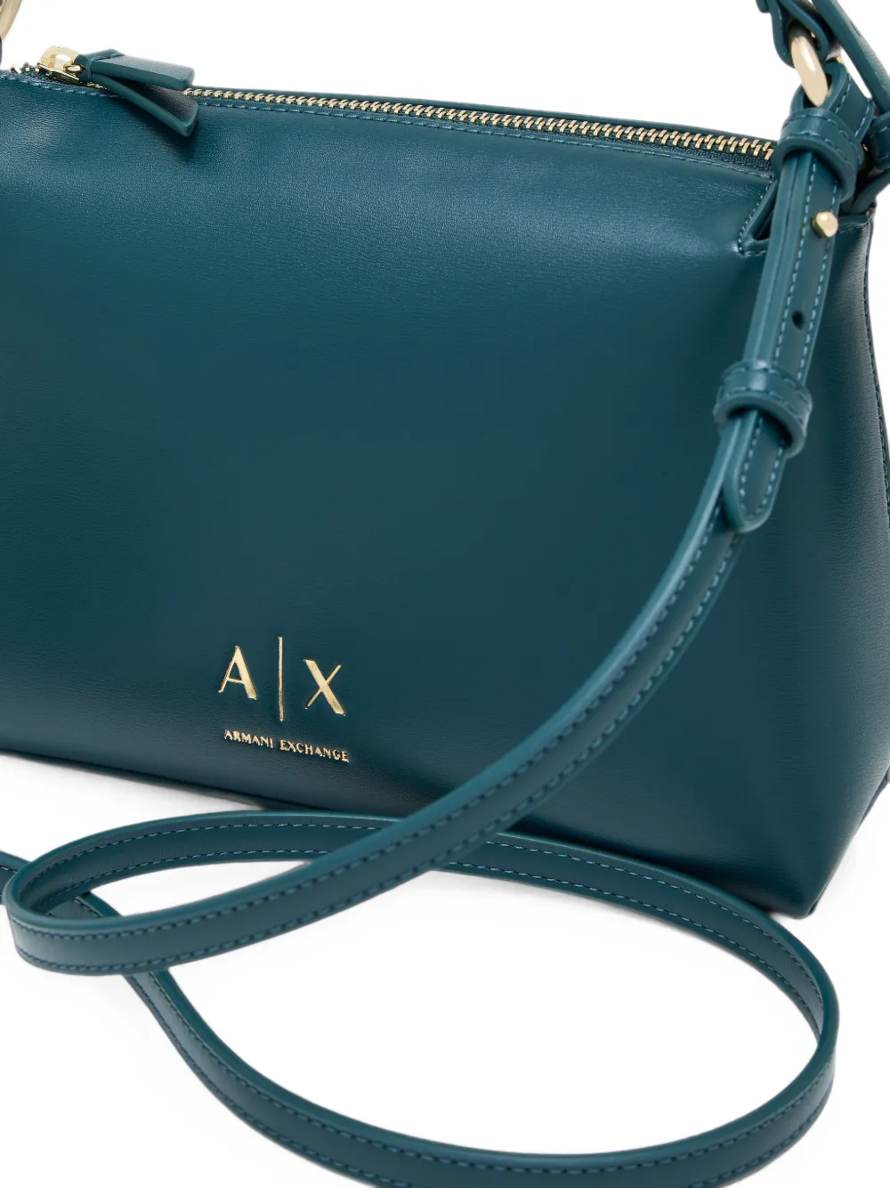 Armani Exchange Heuptas met logoplakkaat Blauw