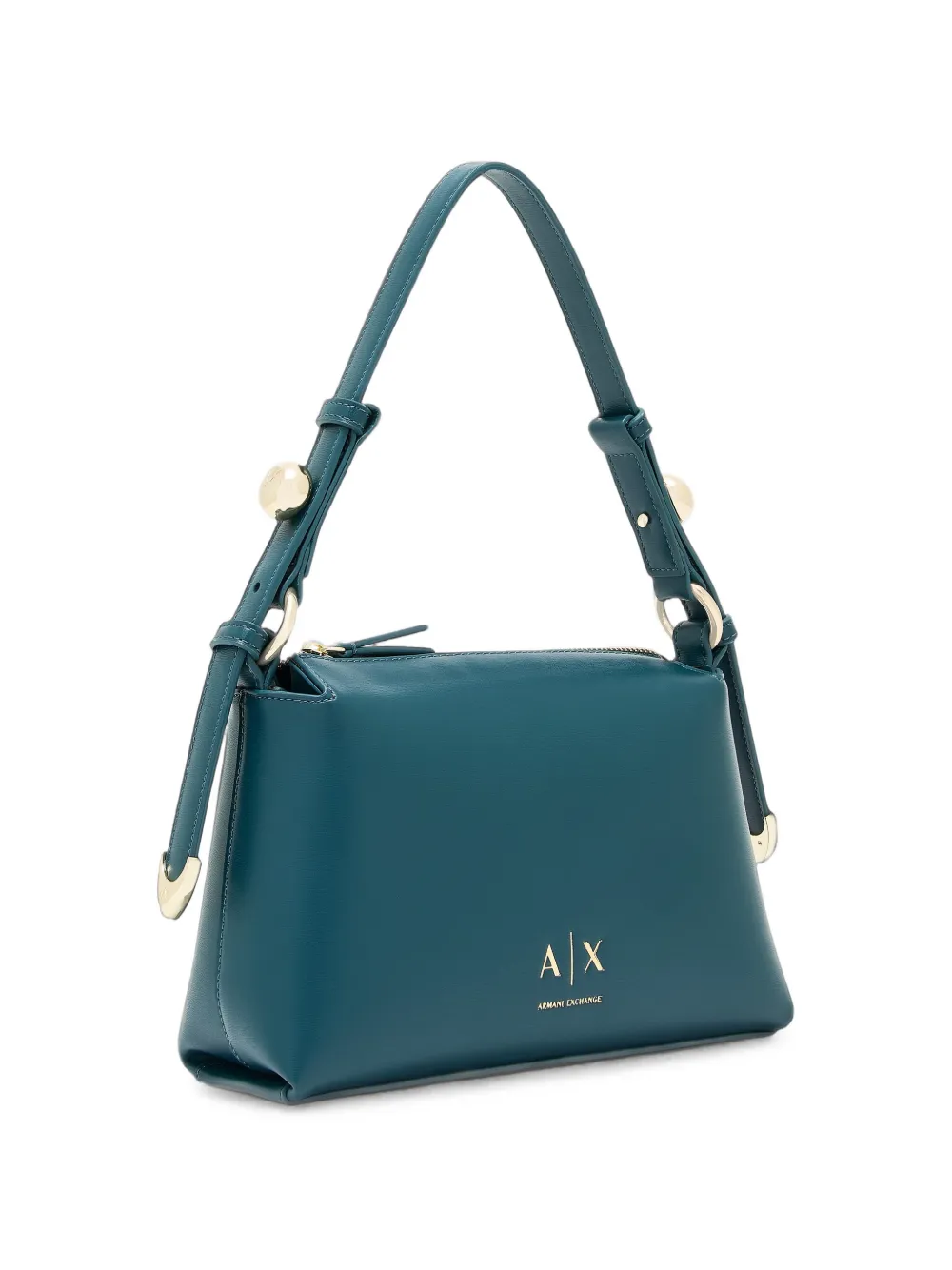 Armani Exchange Heuptas met logoplakkaat Blauw