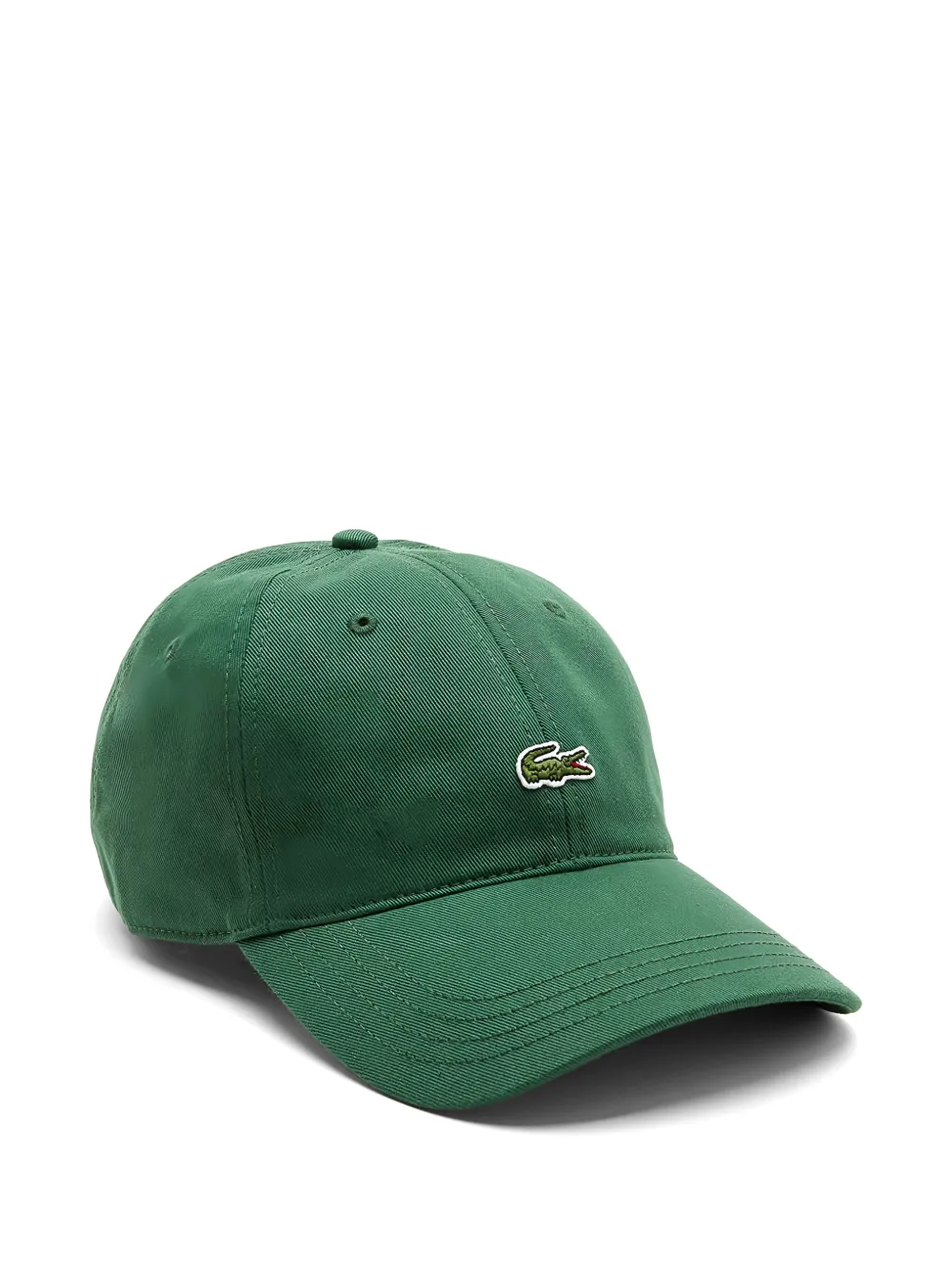 Lacoste logo-patch twill cap