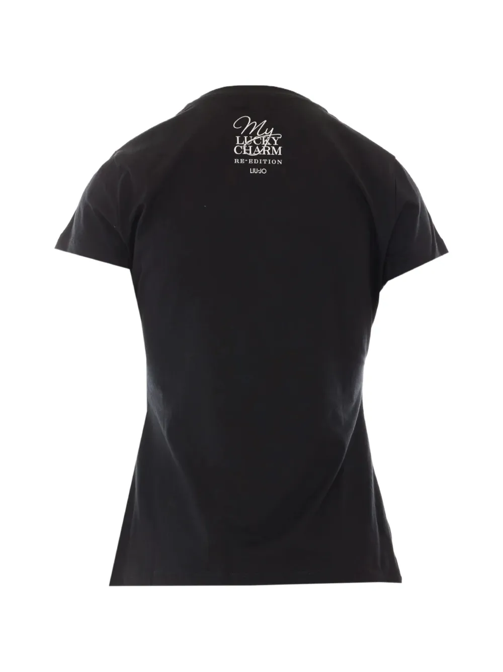 LIU JO T-shirt met borduurwerk Zwart