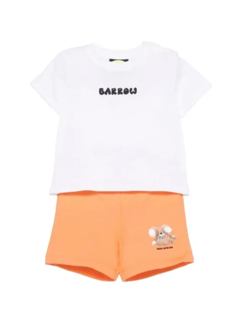 Barrow kids graphic-print shorts set