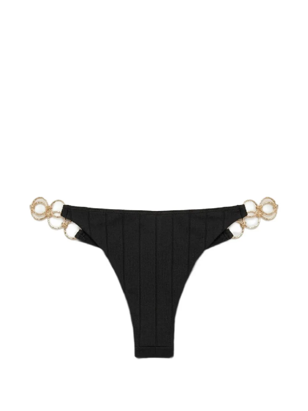 Beach Bunny Lexi ring-embellished bikini bottoms