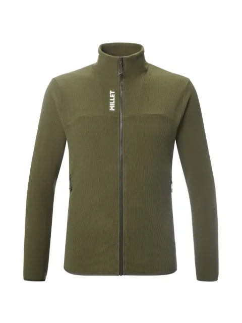 Pascal Millet Ubic Lightgrid logo-print zip-up jacket