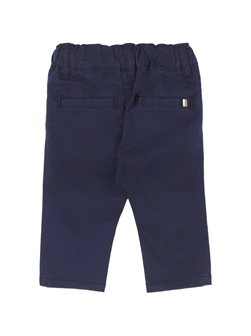 BOSS Kidswear Broek met elastische taille Blauw