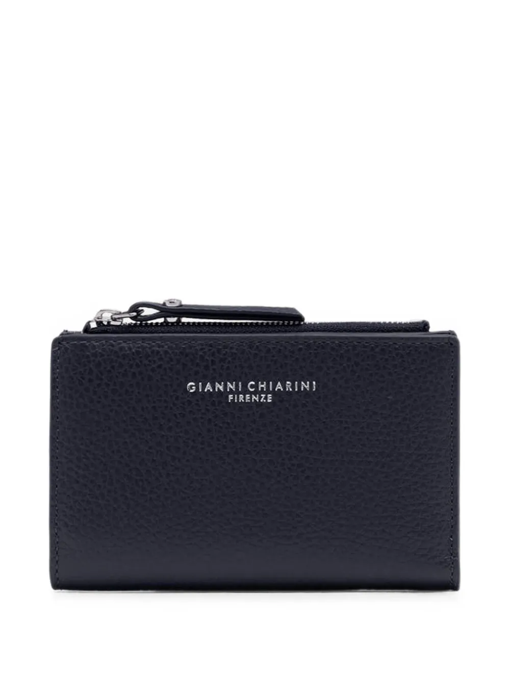 GIANNI CHIARINI Portafoglio Dollaro in pelle martellata - Blu