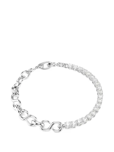 Swarovski Matrix crystal-embellished chain-link bracelet