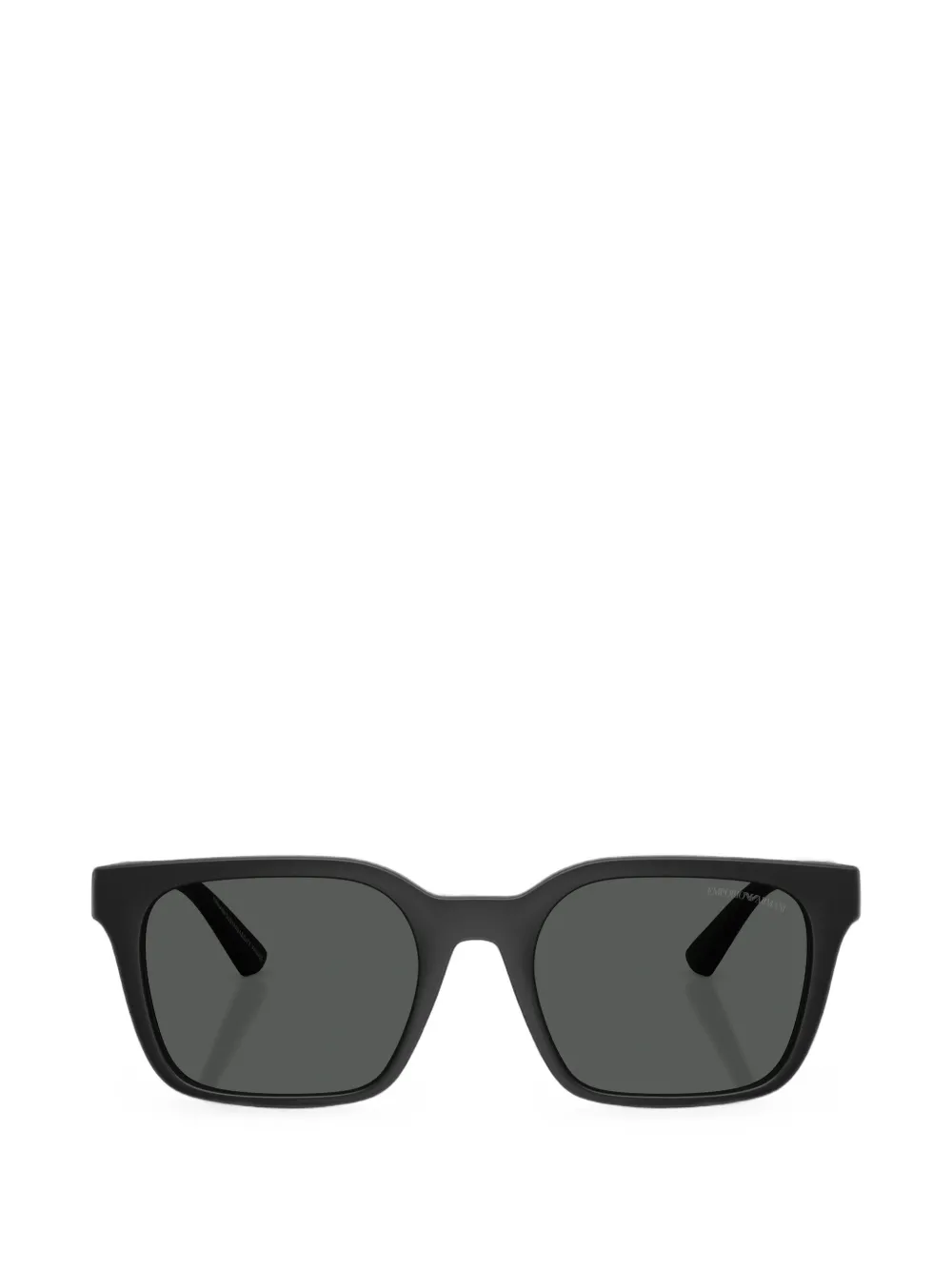 Emporio Armani lunettes de soleil à monture carrée - Noir