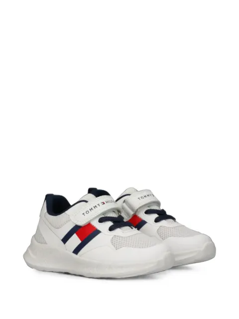 Tommy Hilfiger Junior Connor mesh-panel touch-strap sneakers