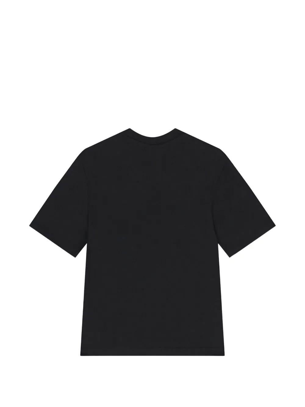 MSGM Kids rose-print logo-print T-shirt Zwart