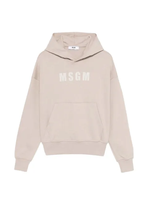 MSGM Kids pouch-pocket hoodie