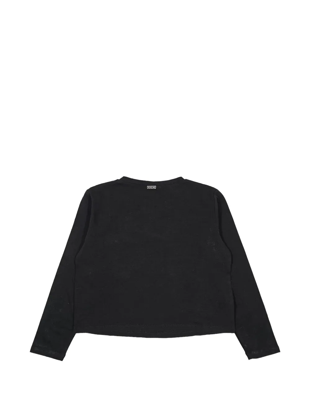 Liu Jo Kids T-shirt verfraaid met kristallen Zwart
