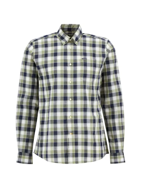 Barbour Harwood gingham-check shirt