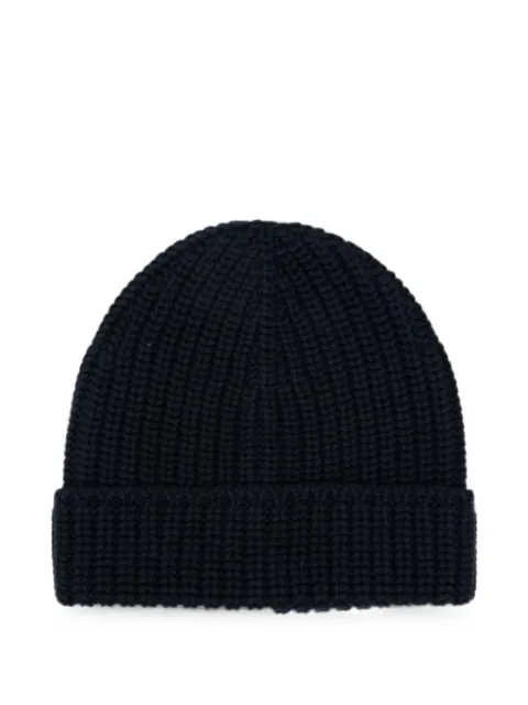 Gran Sasso ribbed-knit wool beanie hat