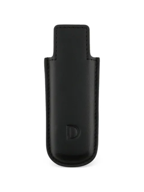 S.T. Dupont 엠보스드 로고 레더 라이터 케이스