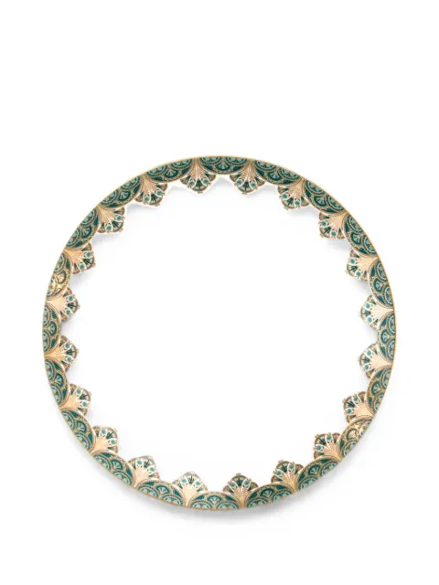 Haviland Rêves du Nil geometric-pattern dinner plate