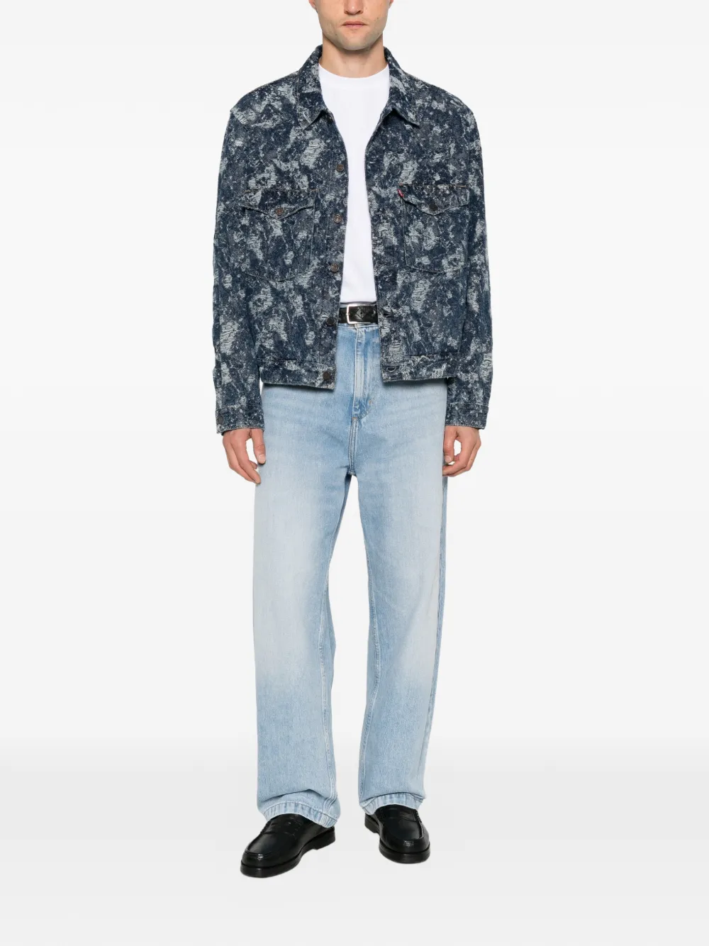 Levi's Gerafeld denim jack Blauw