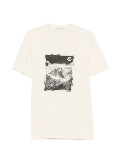 Moncler mountain-print T-shirt