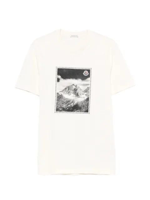 Moncler mountain-print T-shirt
