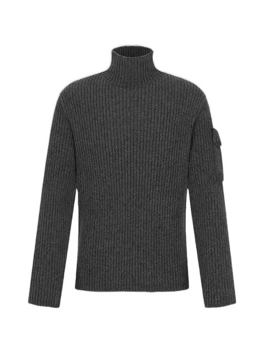 Amomento ribbed velvet-knit sweater