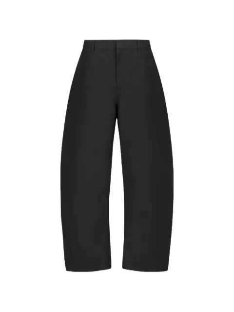 Amomento curved-leg trousers