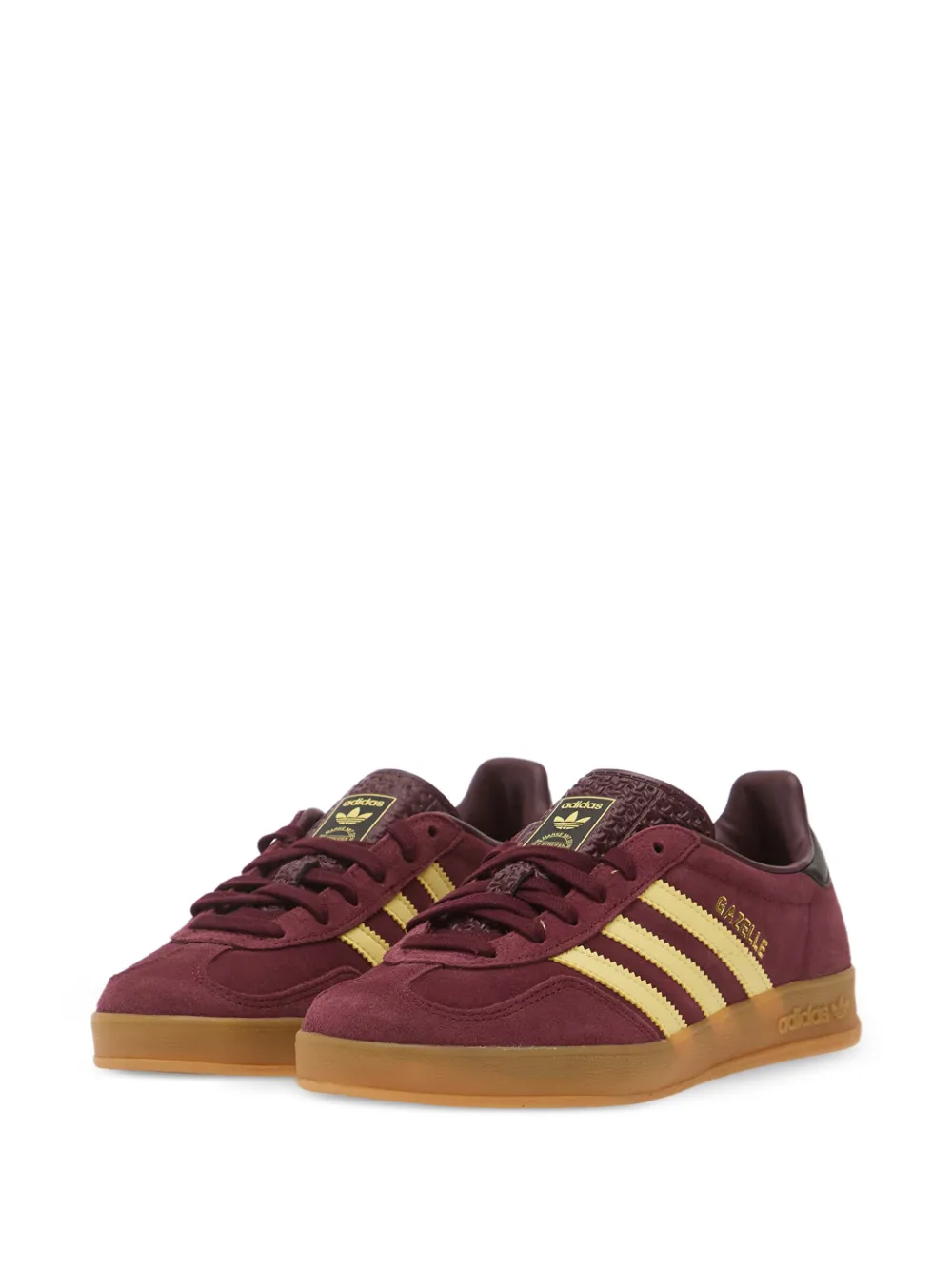 adidas Gazelle Indoor lace-up sneakers Rood