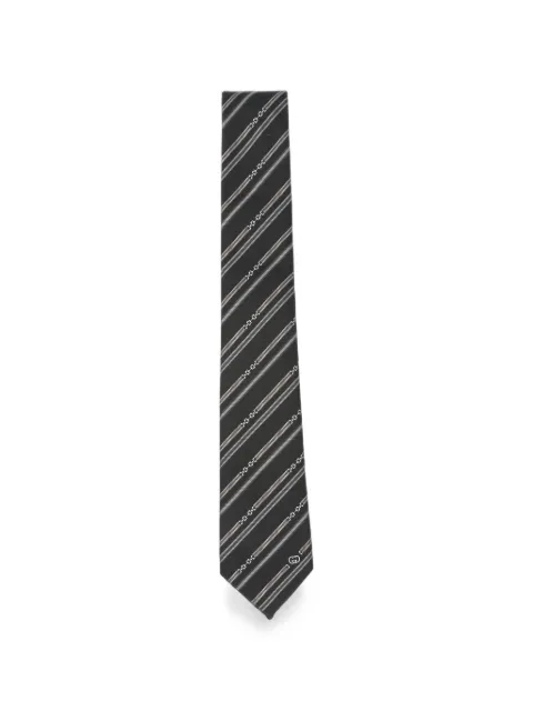 Gucci Interlocking G Horsebit tie