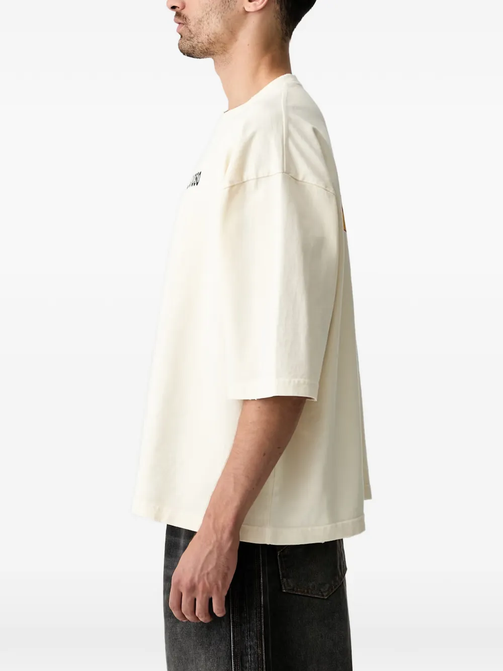 Willy Chavarria Taco Shop T-shirt Beige