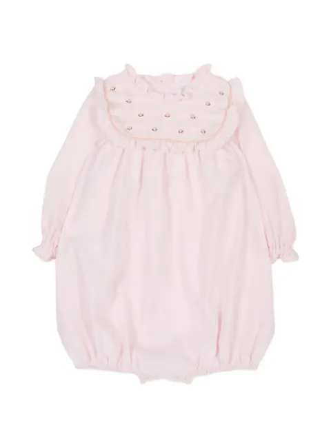 KIDIWI ruffled floral-embroidered body