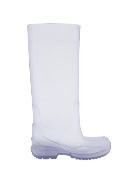LOEWE Storm embossed-logo rain boots