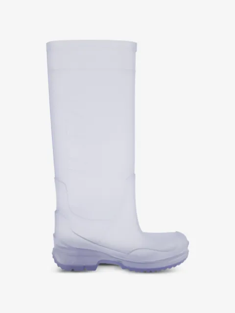 Storm embossed-logo rain boots