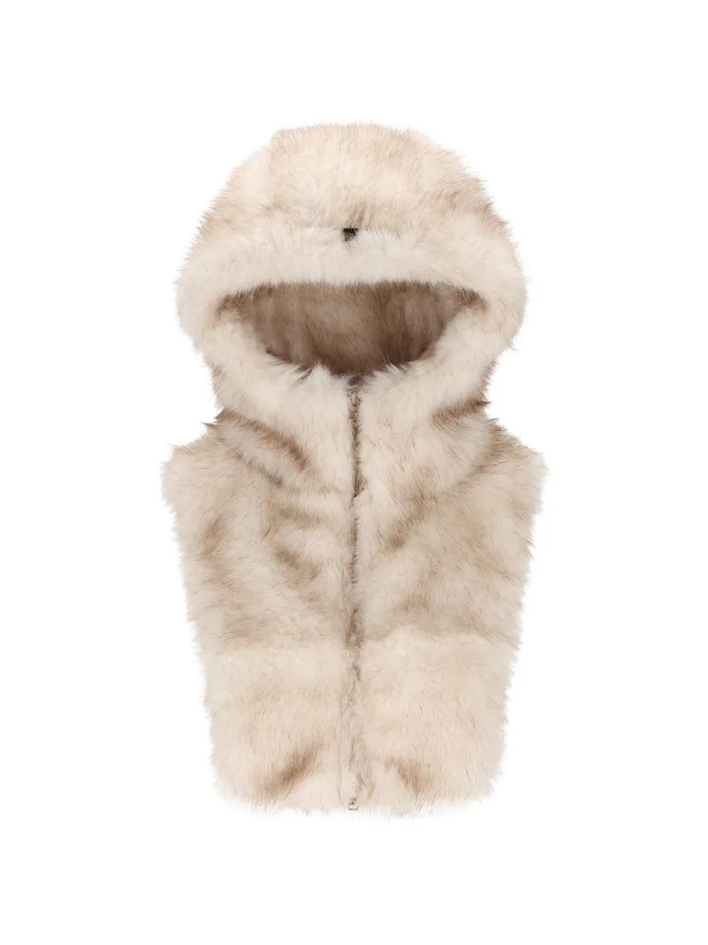 Herno faux-fur zip-up hood