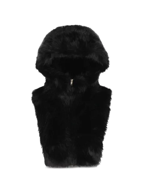 Herno faux-fur balaclava hat