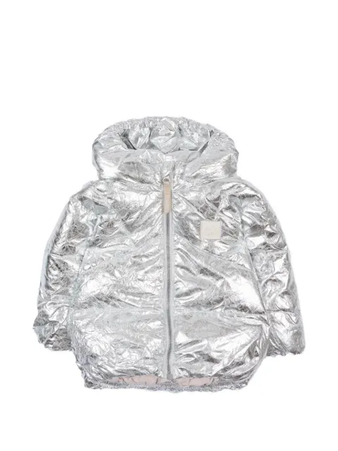 Molo Harpo metallic hooded jacket