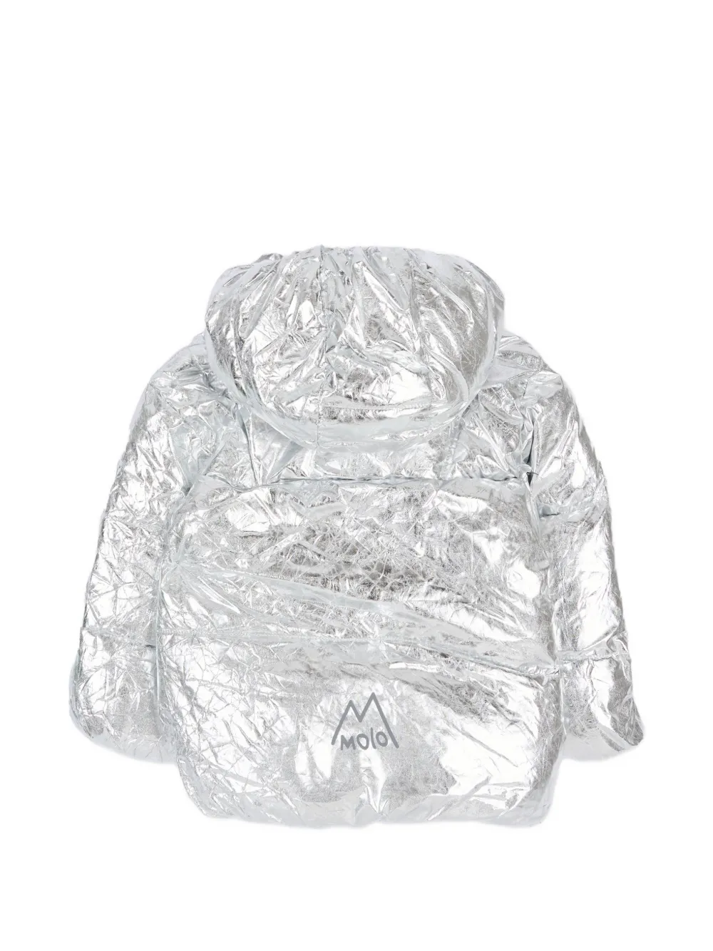 Molo Harpo metallic jack met capuchon Zilver