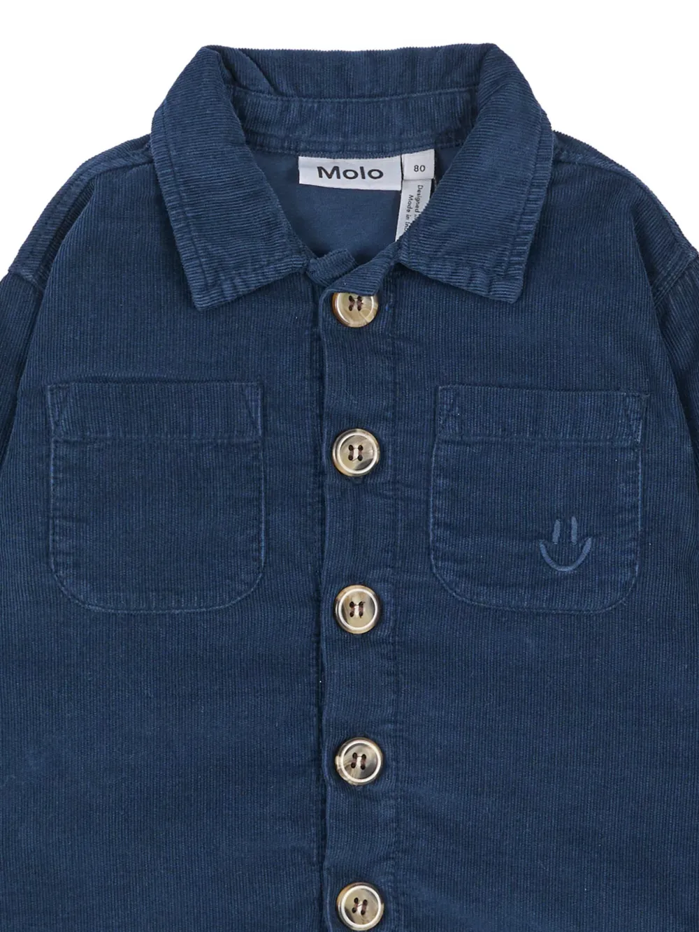 Molo Honors overhemd met lange mouwen Blauw