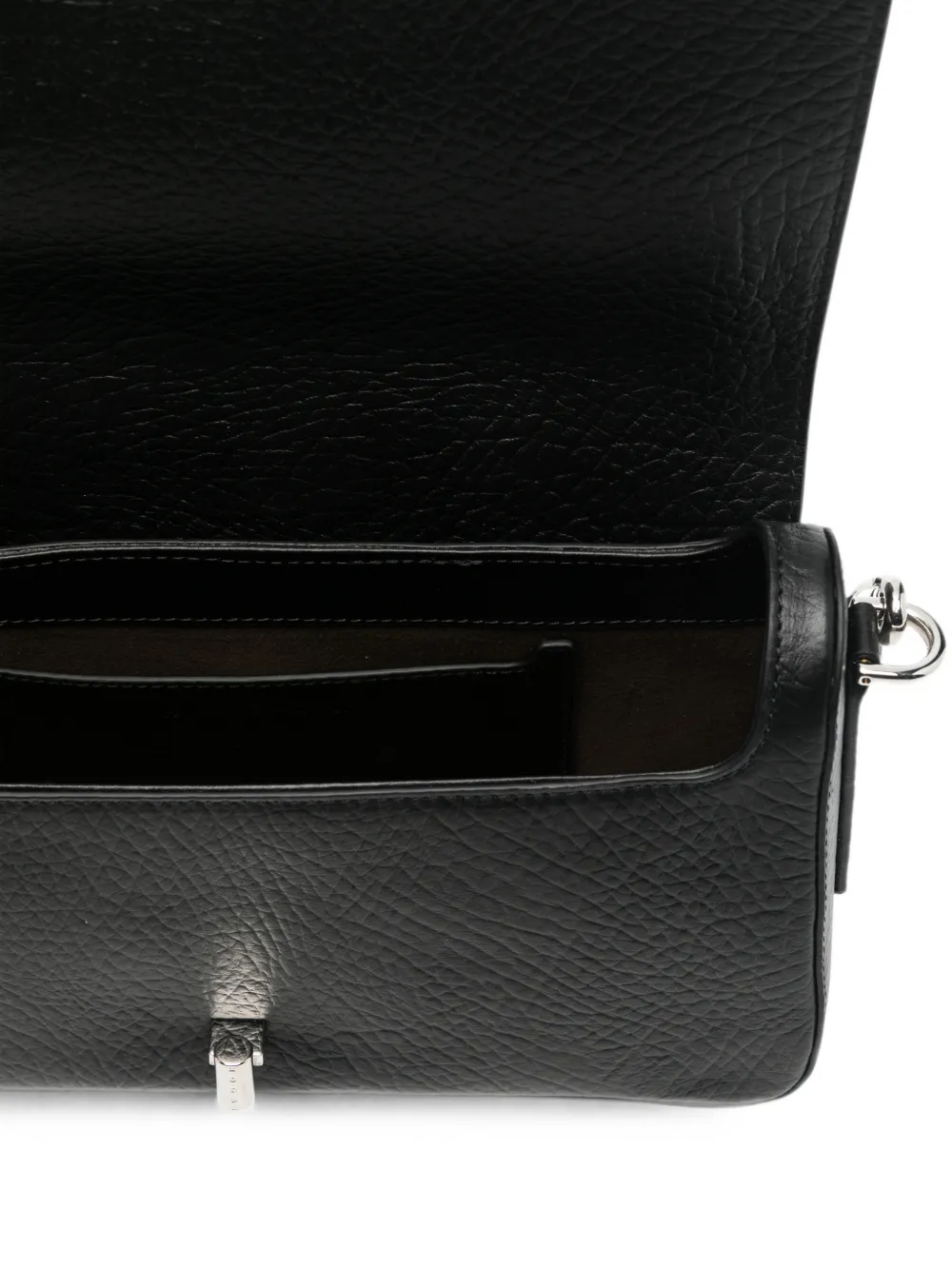 Hogan Shopper met logoplakkaat Zwart