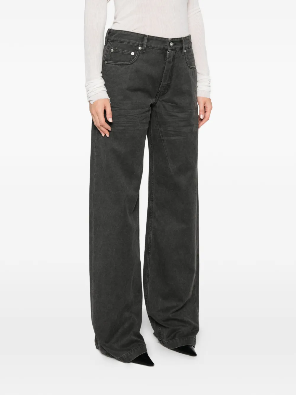Rick Owens DRKSHDW wide-leg jeans Grijs