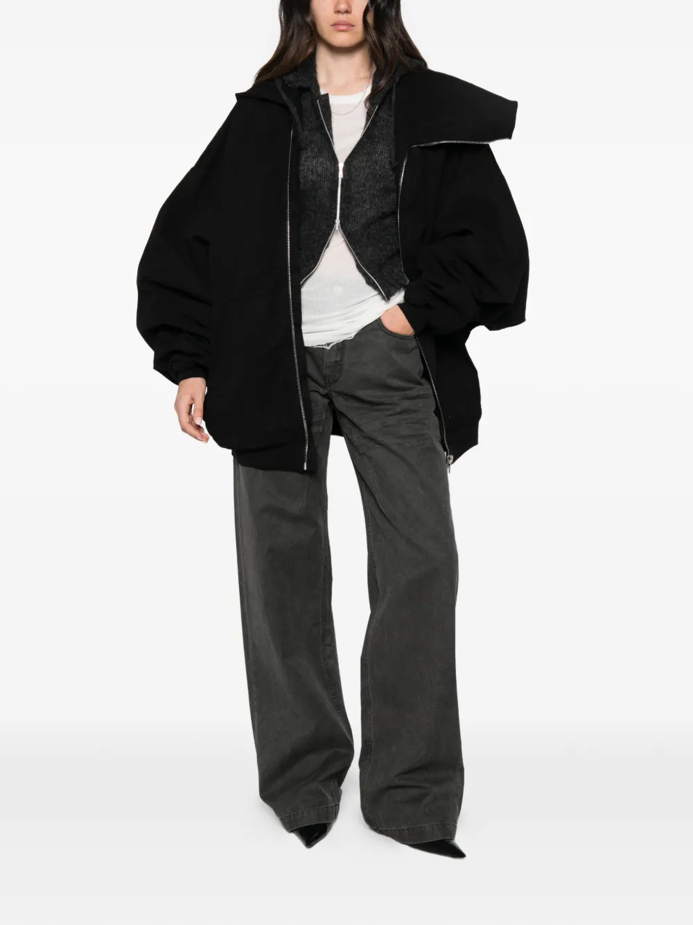 Rick Owens DRKSHDW wide-leg jeans Grijs